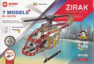 سازه فلزی 7 مدل زیرک - NO: 124421 zirak (سه بعدی رنگی - رده 7 سال به بالا)