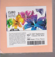 پست ایت 400 برگ 75×75 - Stick Note No:S-1091