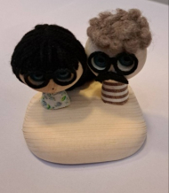 پایه ساده عروسک جفتی کوچک 7×7 f22