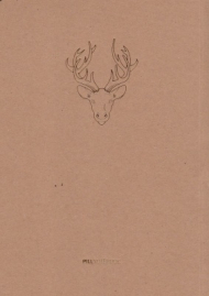 دفتر لاته وزیری بدون خط کرافت پیل