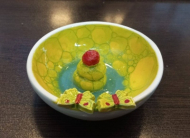 جاعودی گرد لعاب حباب دار