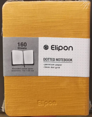 دفتر یادداشت 80 برگ نقطه ای ته دوخت