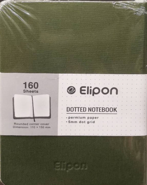 دفتر یادداشت 80 برگ نقطه ای ته دوخت
