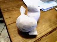 مجسمه تک کوچک پرنده دفرمه 6*8