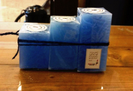 شمع مکعب اسانس دار قطر6 ارتفاع 12-10-8