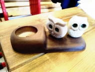 جاشمعی جفتی کوچک جغد