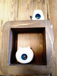 قاب جفتی کوچک گربه 12*12 a9