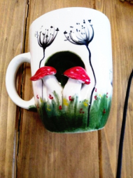 ماگ دست ساز داخل حیوانات 12073 (کد 940)