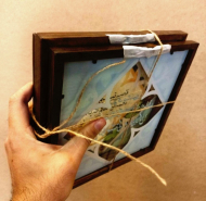 ست قاب شیشه ای 20×20 مدل1