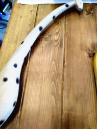 مجسمه زرافه بلند گردن دراز بدون جوجه