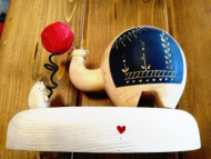 پایه قلبی موش لاولی و فیل با موش روی خرطوم f1