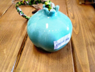 آویز زنگوله سفالی انار کوچک (کد 1168)