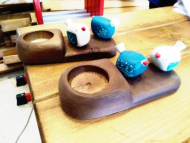 جاشمعی جفتی کوچک پرنده e5